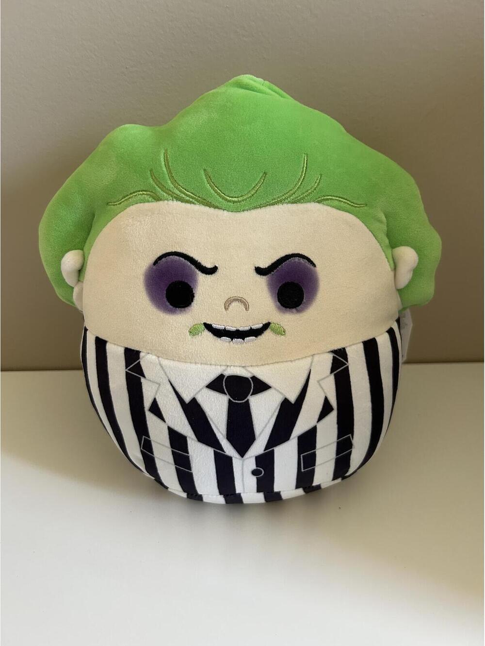 Squishmallows Beetlejuice 8" Plush Kellytoy Official 2024 Jazwares New With Tags